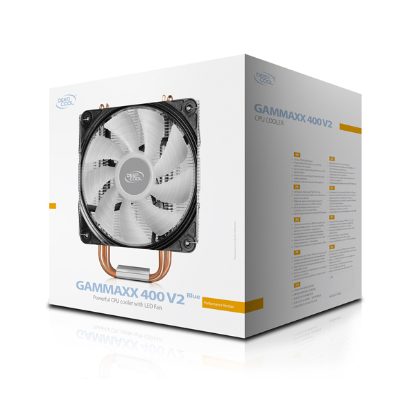 Deepcool GAMMAXX 400 V2 CPU Air Cooler With Blue LED